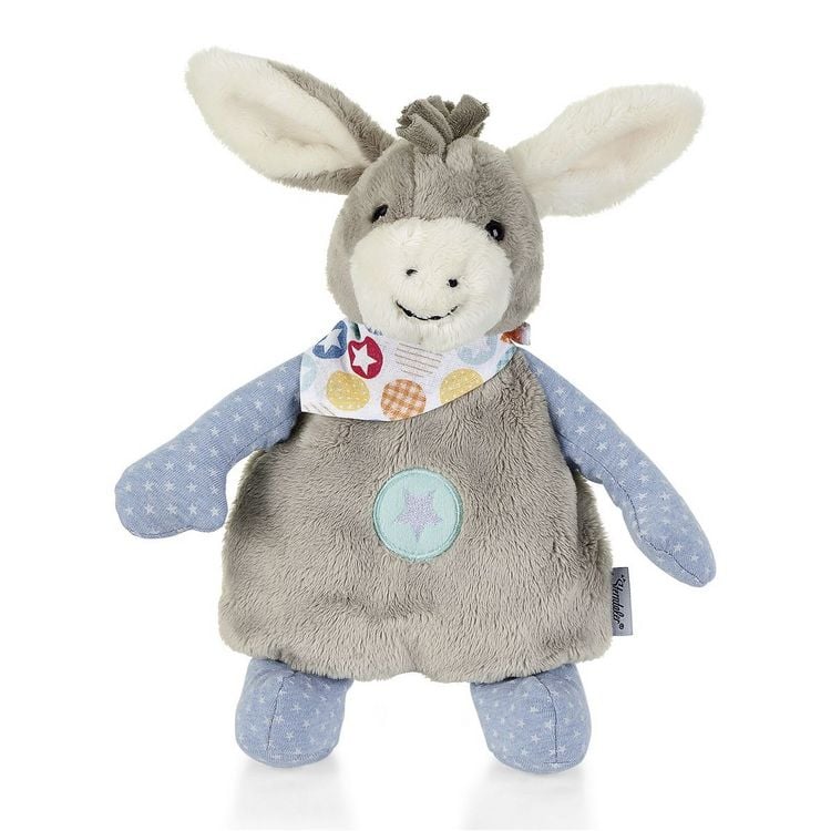 Produktbild: W&auml;rmekissen Esel Emmi Boy blau 27cm Haferf&uuml;llung