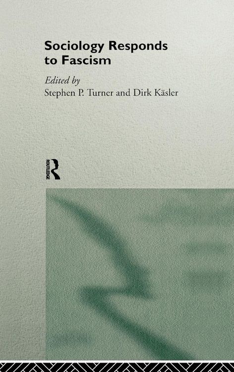 Produktbild: Sociology Responds to Fascism