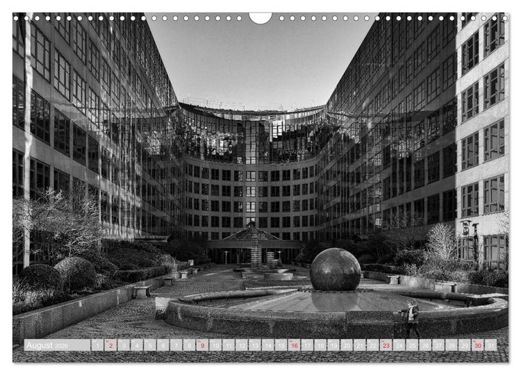 Produktbild: Berliner Ansichten in Schwarz und Wei&szlig; (Wandkalender 2026 DIN A3 quer), CALVENDO Monatskalender