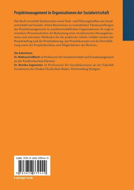 Produktbild: Projektmanagement in Organisationen der Sozialwirtschaft