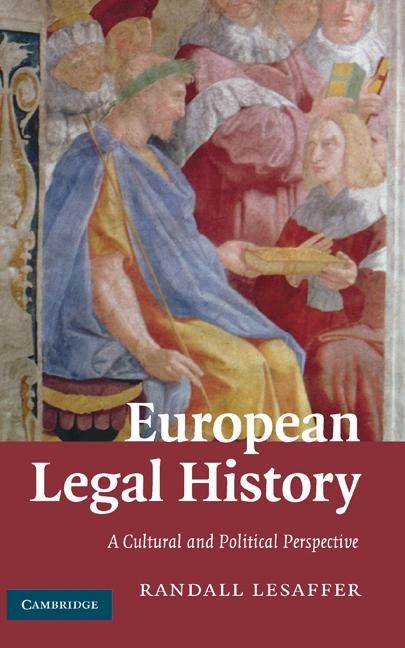 Produktbild: European Legal History