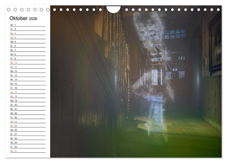 Produktbild: Geheimnisvolle Ballettwelt (Wandkalender 2026 DIN A4 quer), CALVENDO Monatskalender