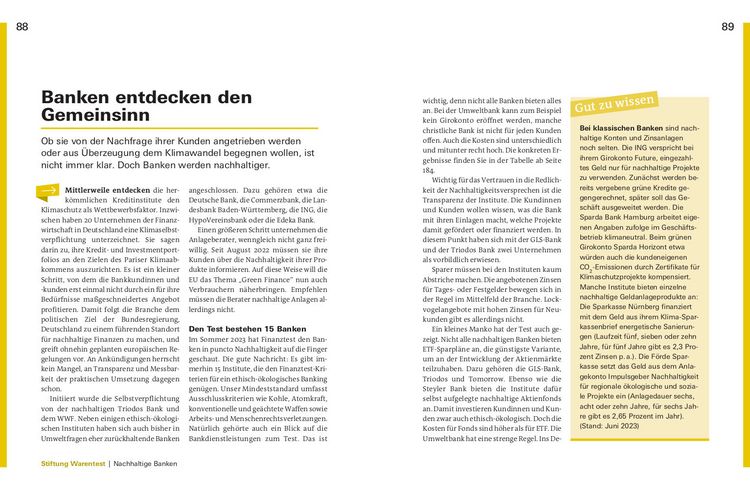 Produktbild: Nachhaltig Geld anlegen