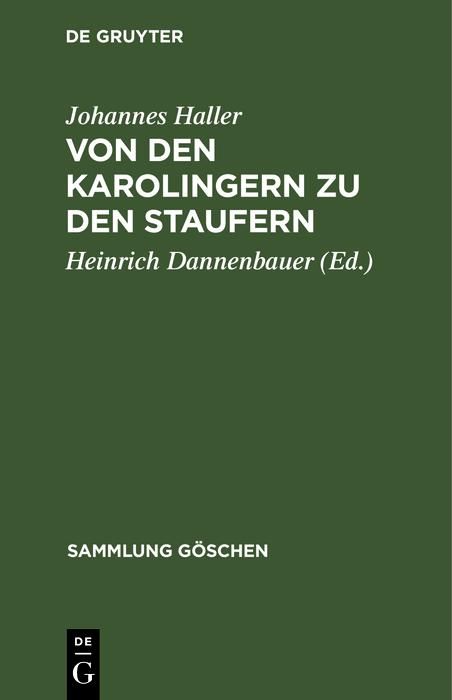 Produktbild: Von den Karolingern zu den Staufern