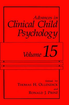 Produktbild: Advances in Clinical Child Psychology