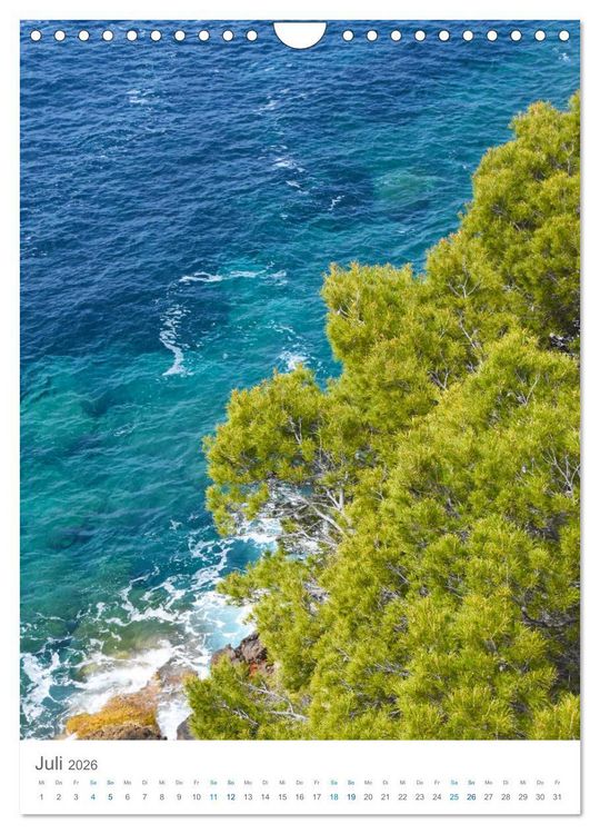 Produktbild: Mallorca - Mediterranes Lebensgef&uuml;hl zum Tr&auml;umen (Wandkalender 2026 DIN A4 hoch), CALVENDO Monatskalender