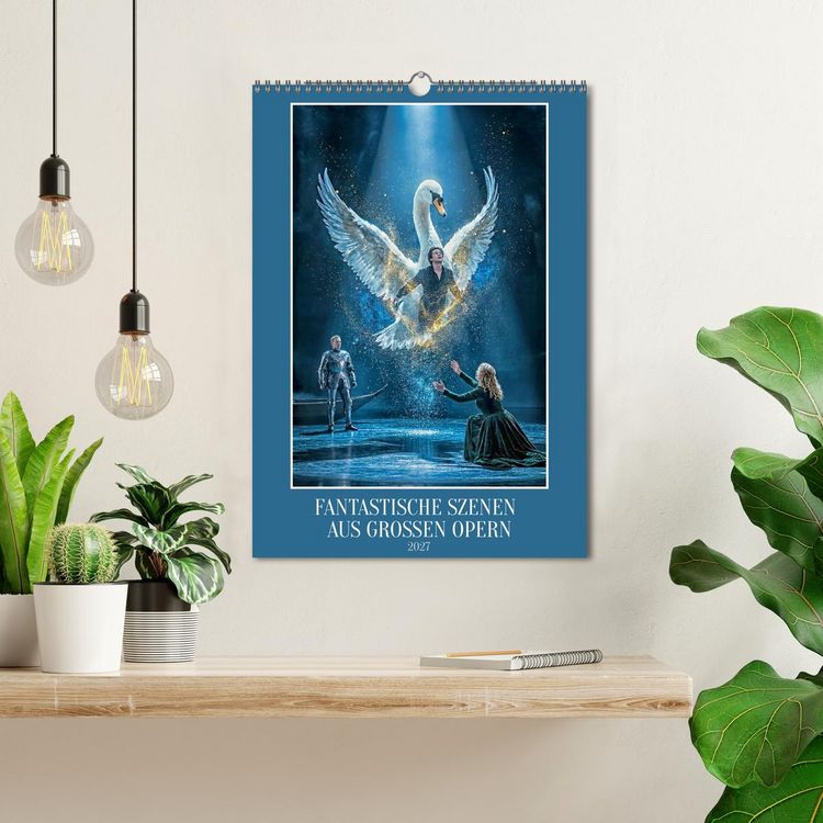 Produktbild: Fantastische Szenen aus gro&szlig;en Opern (Wandkalender 2027 DIN A3 hoch), CALVENDO Monatskalender