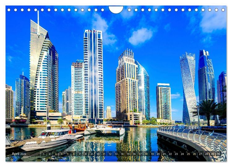 Produktbild: Dubai - zwischen Traum und Wirklichkeit (Wandkalender 2026 DIN A4 quer), CALVENDO Monatskalender