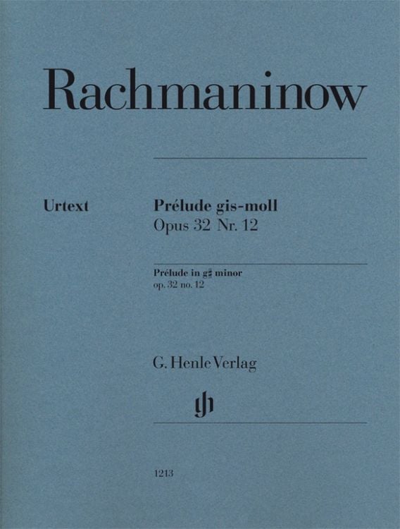 Produktbild: Sergej Rachmaninow - Prélude gis-moll op. 32 Nr. 12