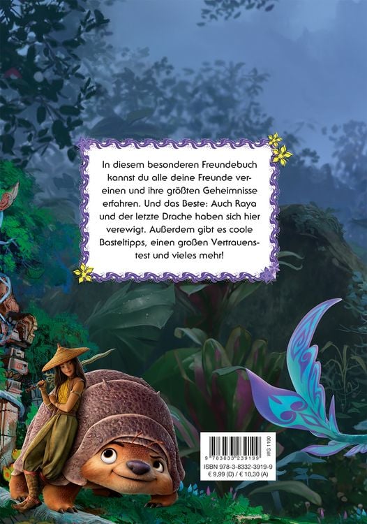 Produktbild: Disney Raya und der letzte Drache: Mein Freundebuch