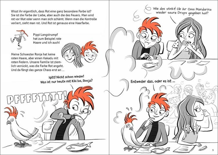 Produktbild: Red - Der Club der magischen Kinder (Band 1) - Alles im roten Bereich