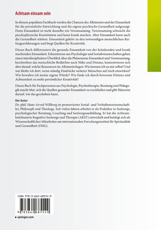 Produktbild: Achtsam einsam sein