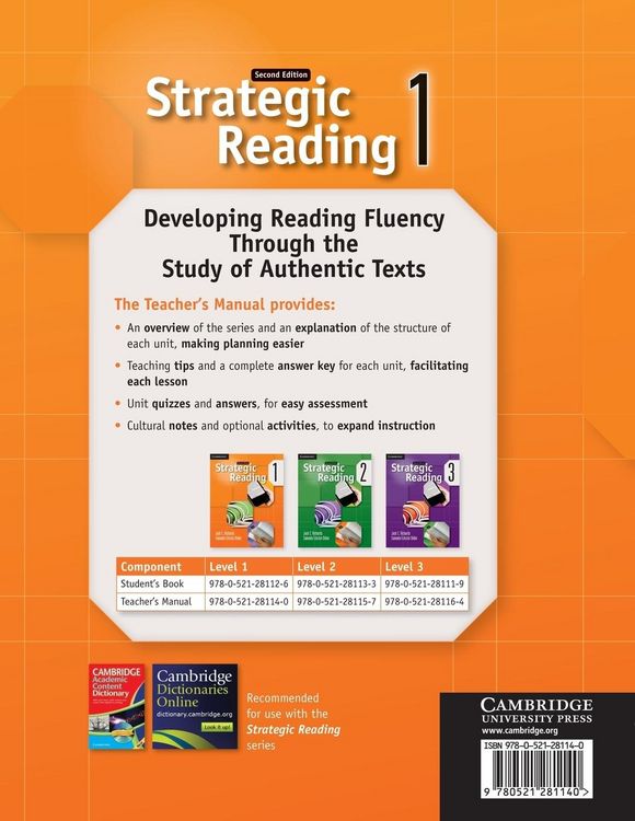Produktbild: Strategic Reading Level 1