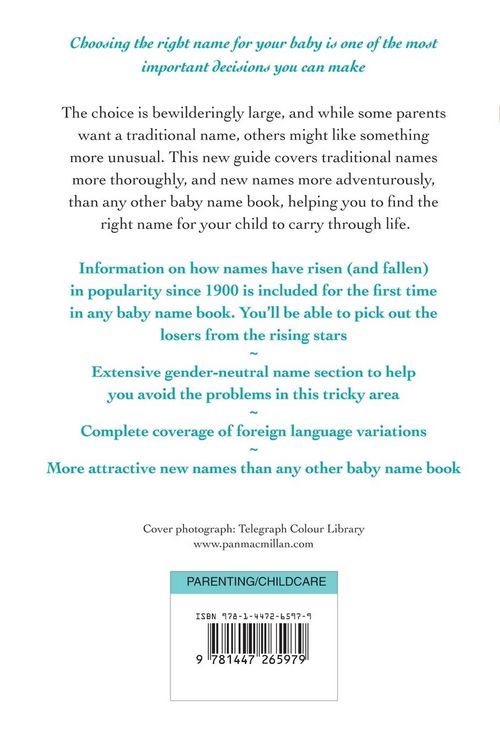 Produktbild: Simply the Best Baby Name Book