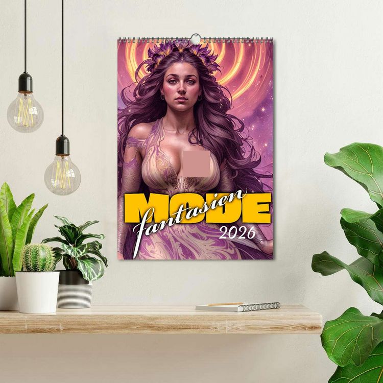 Produktbild: Modefantasien (Wandkalender 2026 DIN A3 hoch), CALVENDO Monatskalender