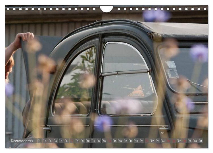 Produktbild: Citro&euml;n 2CV Alte Liebe rostet nicht (Wandkalender 2025 DIN A4 quer), CALVENDO Monatskalender