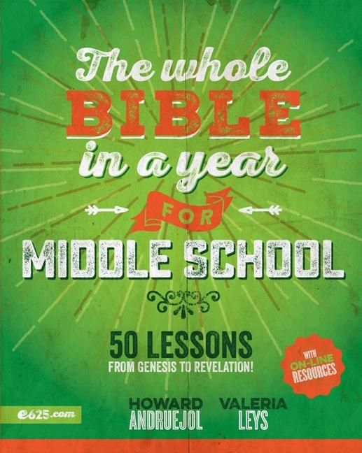 Produktbild: Whole Bible in a Year for Middle School