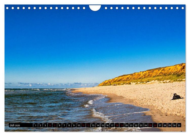 Produktbild: Sylt - Das nordfriesische Ereignis (Wandkalender 2026 DIN A4 quer), CALVENDO Monatskalender