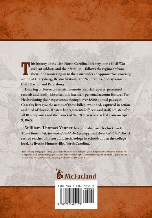 Produktbild: The 11th North Carolina Infantry in the Civil War