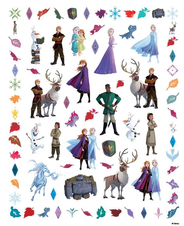 Produktbild: Disney Die Eisk&ouml;nigin 2: 500 Sticker - Stickern - R&auml;tseln - Ausmalen