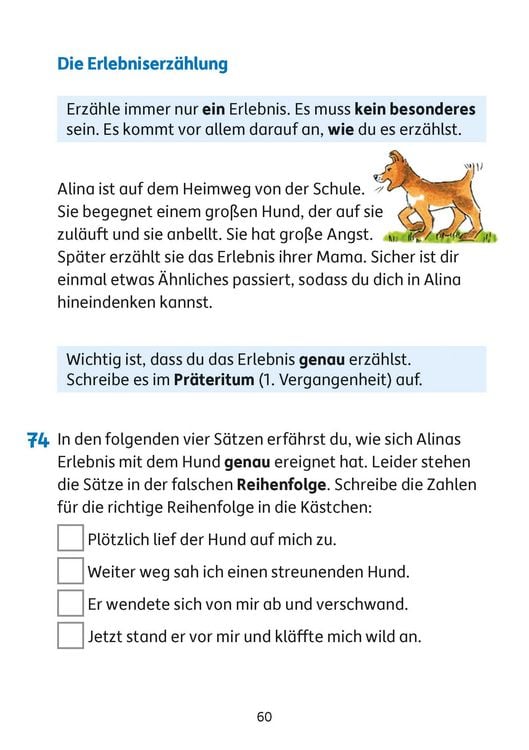 Produktbild: Deutsch 4. Klasse &Uuml;bungsheft - Aufsatz