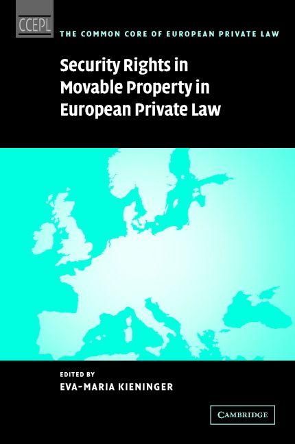 Produktbild: Security Rights in Movable Property in European Private Law