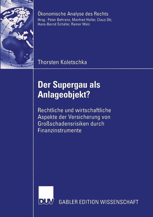 Produktbild: Der Supergau als Anlageobjekt?