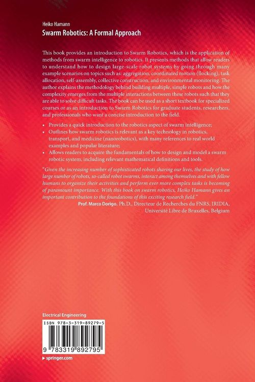 Produktbild: Swarm Robotics: A Formal Approach