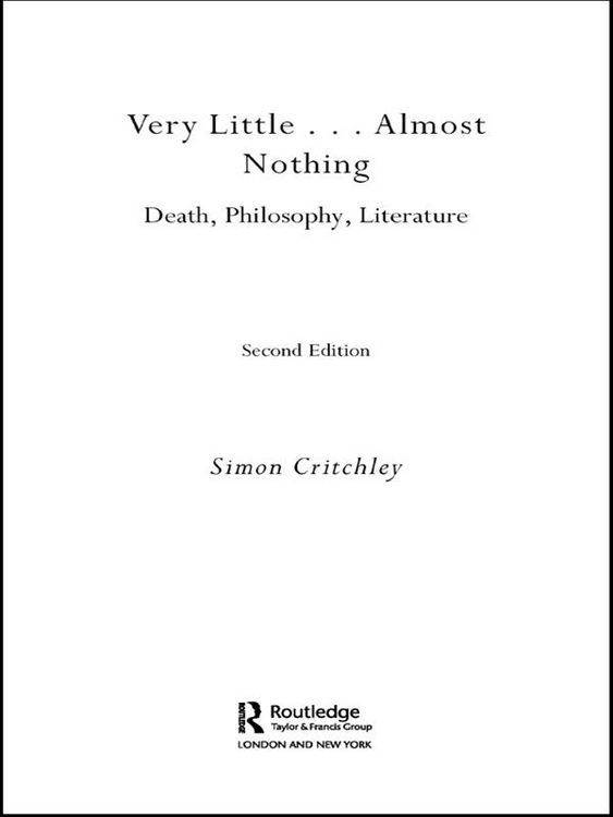 Produktbild: Very Little ... Almost Nothing