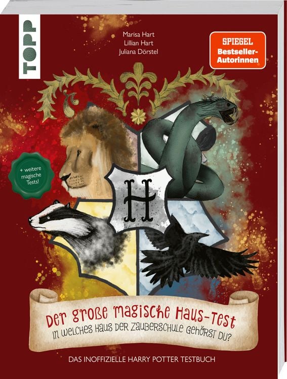 Produktbild: Der große magische Haus-Test. Das inoffizielle Harry Potter Testbuch