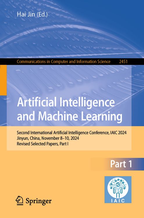 Produktbild: Artificial Intelligence and Machine Learning