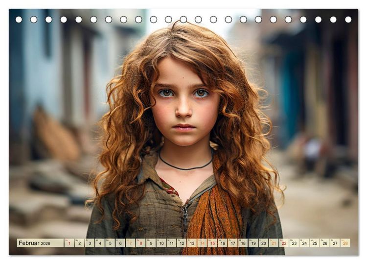 Produktbild: Kinder verzaubern uns (Tischkalender 2026 DIN A5 quer), CALVENDO Monatskalender
