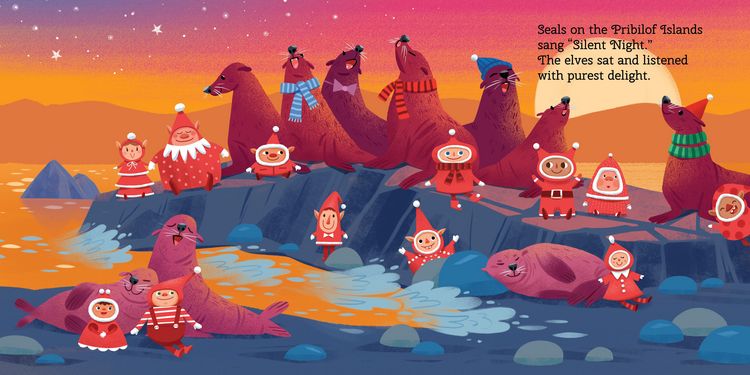 Produktbild: 12 Little Elves Visit Alaska