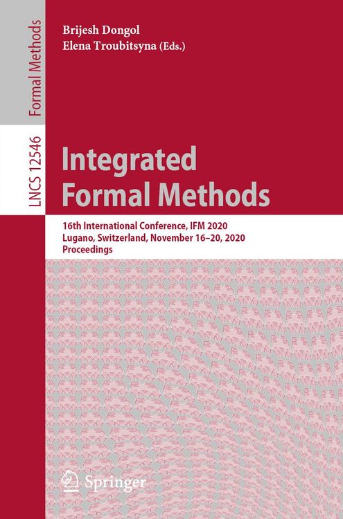 Produktbild: Integrated Formal Methods