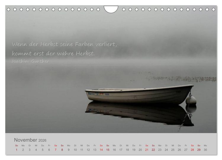 Produktbild: Jahres-Zeiten (Wandkalender 2026 DIN A4 quer), CALVENDO Monatskalender