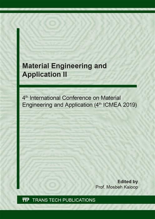 Produktbild: Material Engineering and Application II