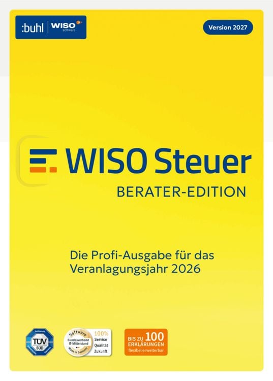 Produktbild: WISO Steuer 2027 Berater