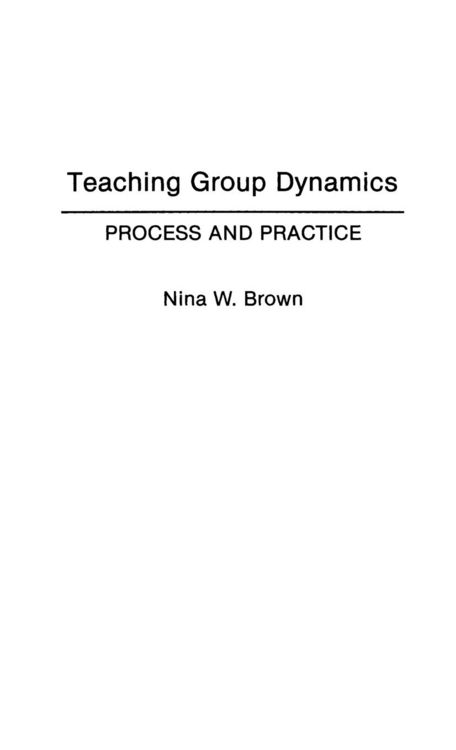Produktbild: Teaching Group Dynamics