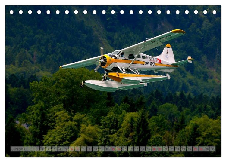 Produktbild: Wasserflugzeuge - Fliegende Exoten (Tischkalender 2026 DIN A5 quer), CALVENDO Monatskalender