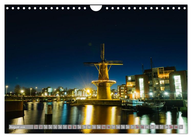 Produktbild: Ein Blick auf Delfshaven (Wandkalender 2026 DIN A4 quer), CALVENDO Monatskalender