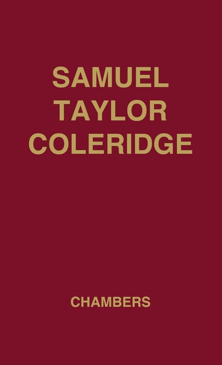 Produktbild: Samuel Taylor Coleridge