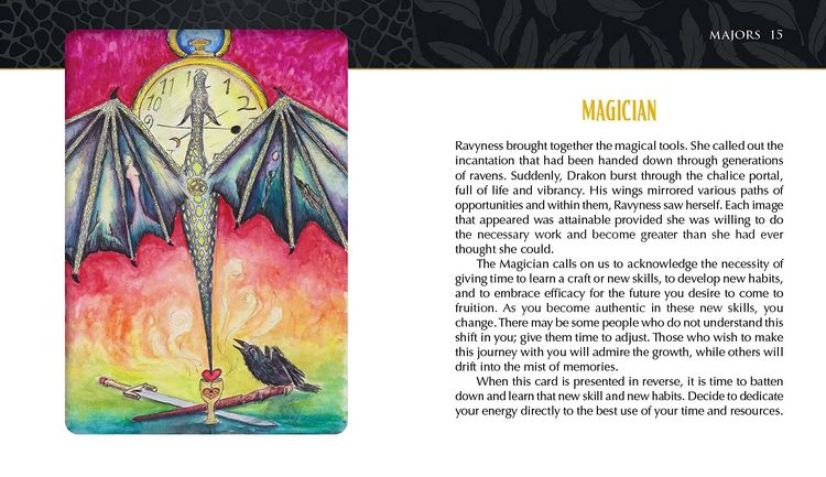 Produktbild: Ravyness Drakon Tarot