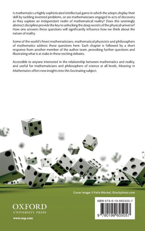Produktbild: Meaning in Mathematics