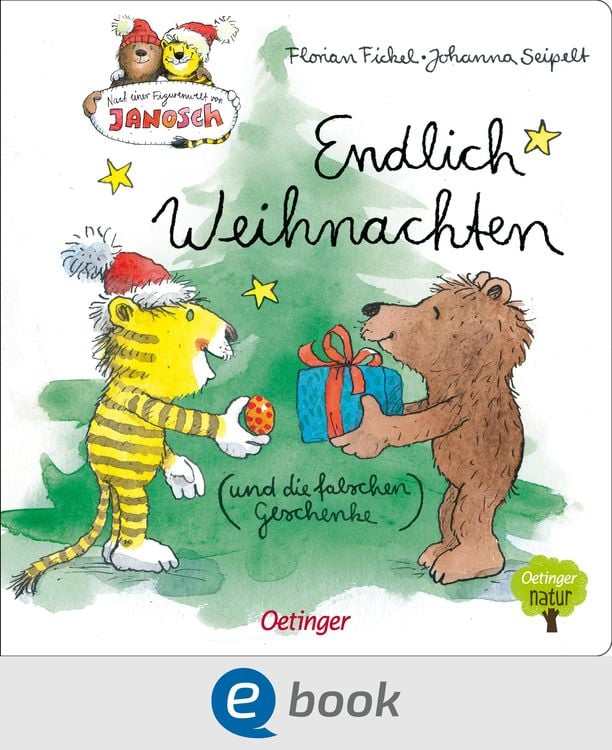 Produktbild: Nach einer Figurenwelt von Janosch. Endlich Weihnachten (und die falschen Geschenke)