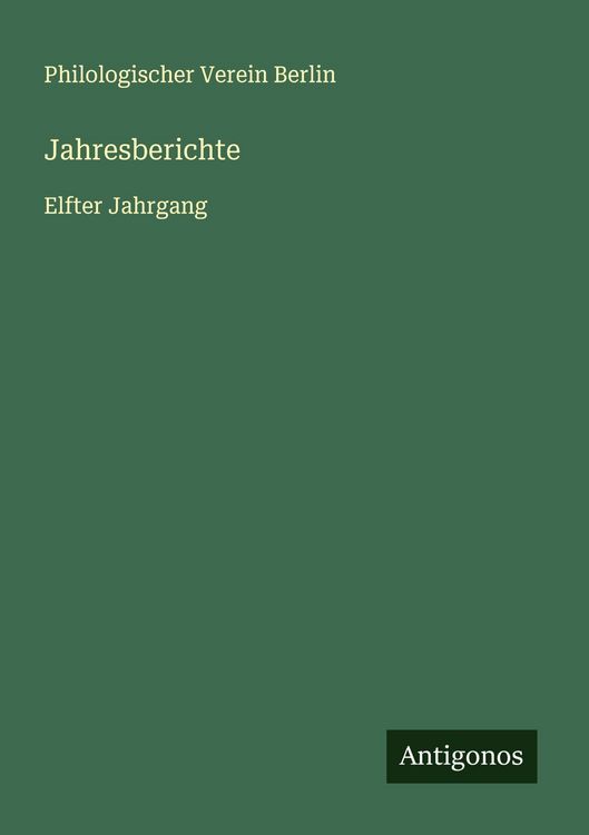 Produktbild: Jahresberichte