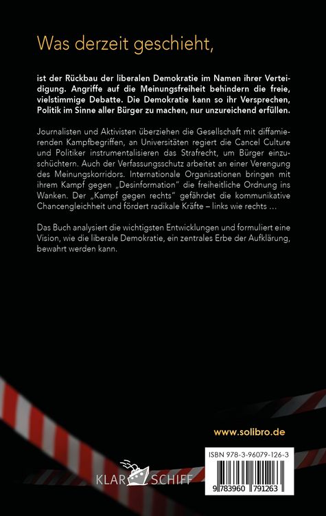 Produktbild: Zerst&ouml;rung der Meinungsfreiheit