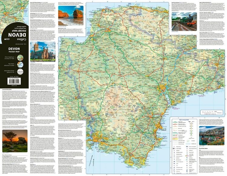 Produktbild: Devon Pocket Map
