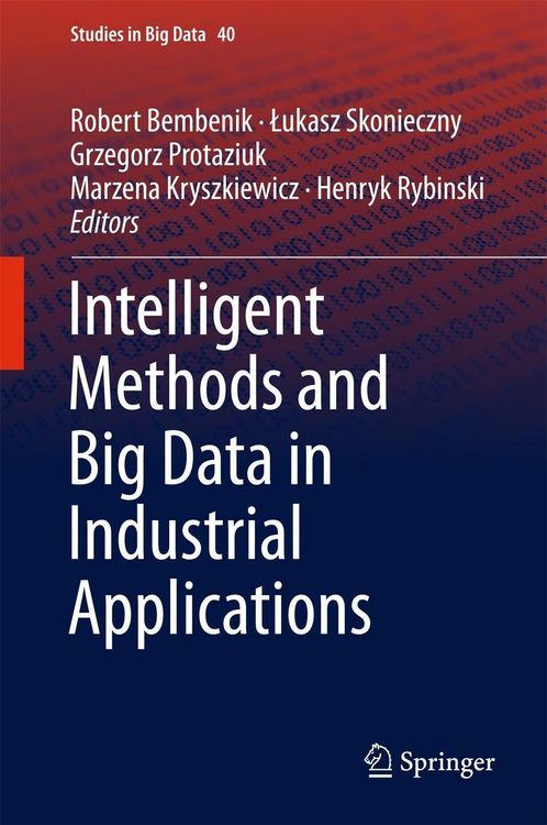 Produktbild: Intelligent Methods and Big Data in Industrial Applications