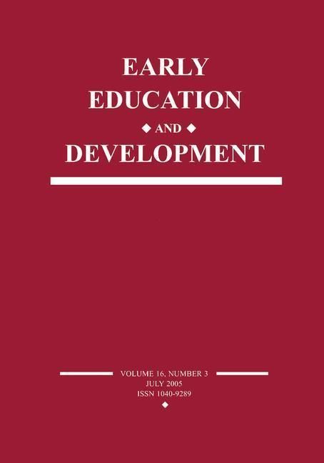 Produktbild: Early Education and Development