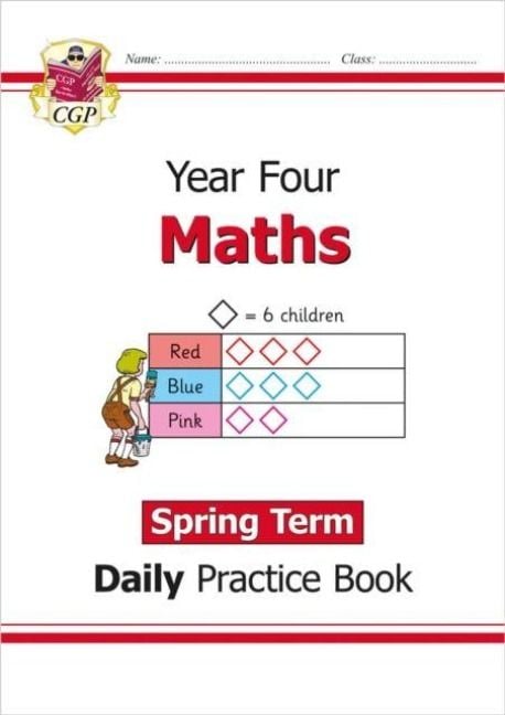 Produktbild: KS2 Maths Year 4 Daily Practice Book: Spring Term